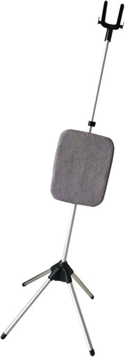 Clothes Steamer Stand Foldable Rack with Ironing Board Stable Base