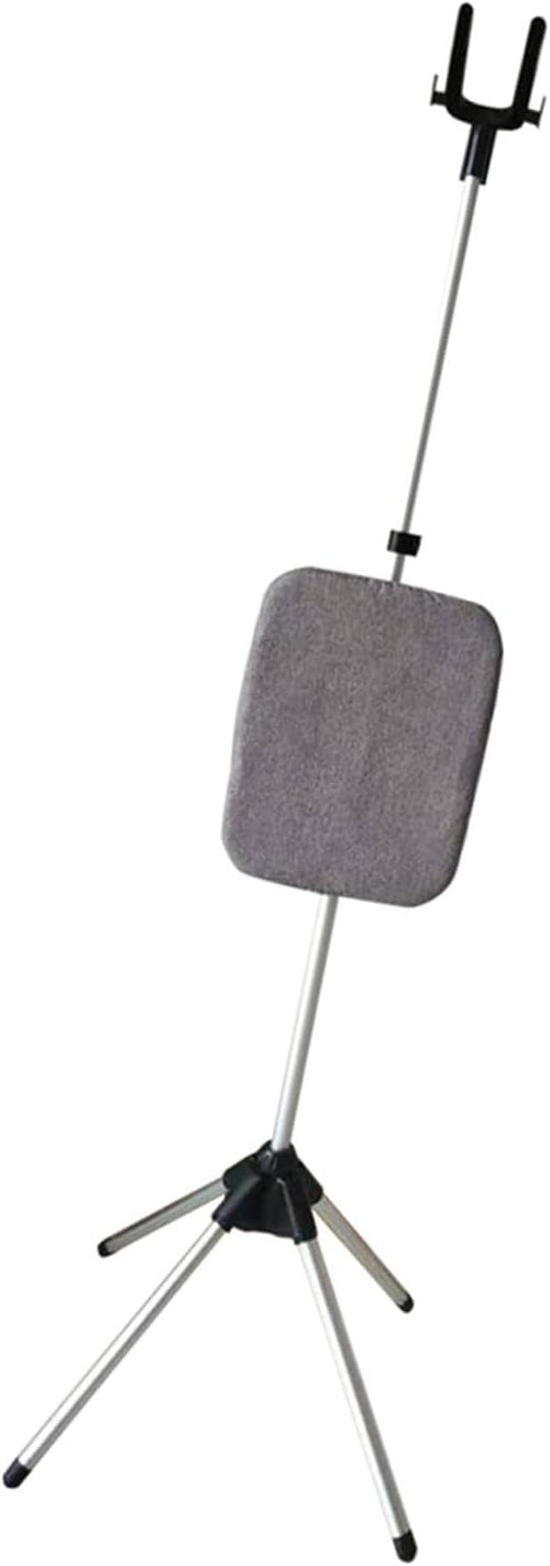 Clothes Steamer Stand Foldable Rack with Ironing Board Stable Base