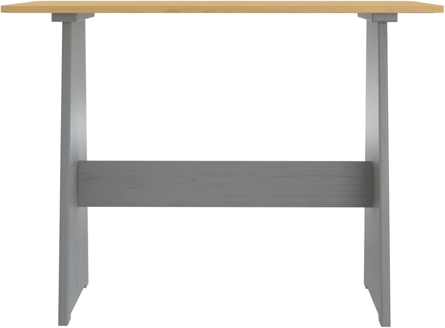 Wooden Dining Table & Bench Set Pine Outdoor Garden