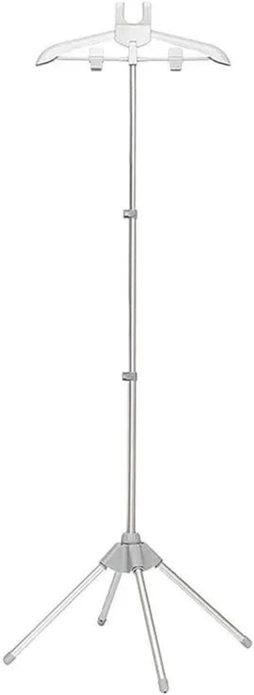 Clothes Steamer Stand Adjustable Foldable Garment Rack Hanger