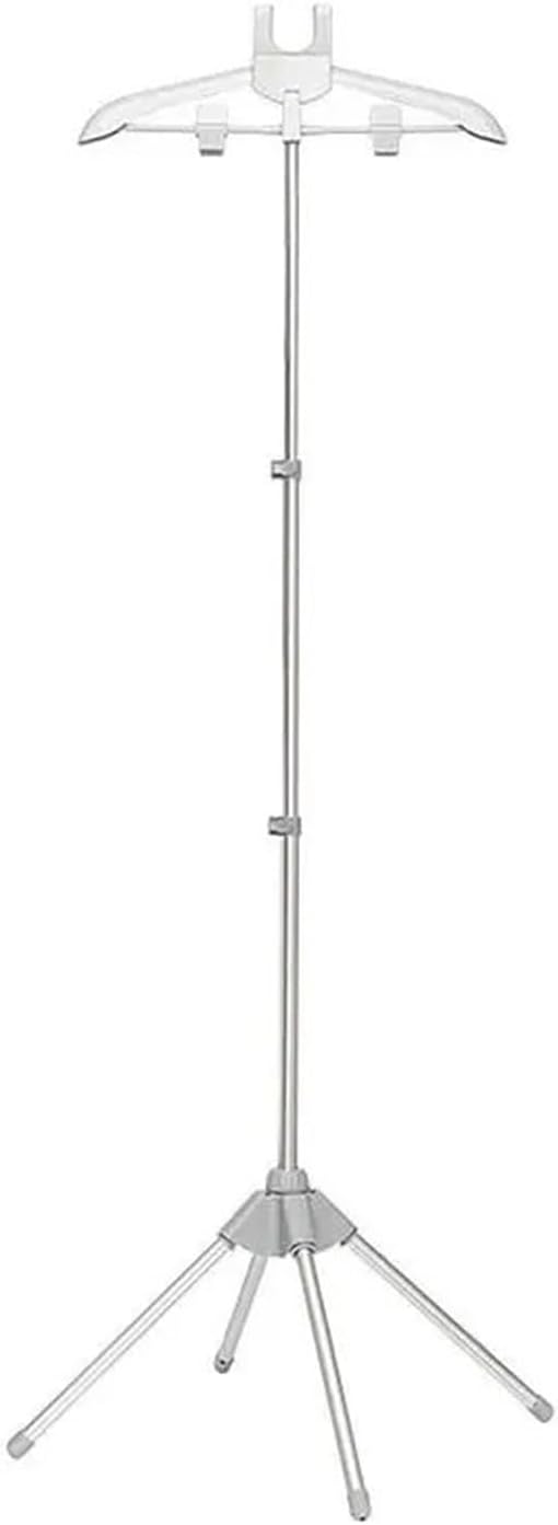 Clothes Steamer Stand Adjustable Foldable Garment Rack Hanger