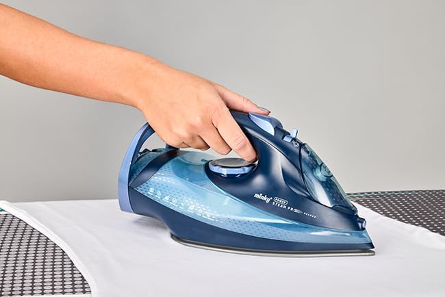 3000W Steam Iron Nano Ceramic Soleplate Anti Drip High Power