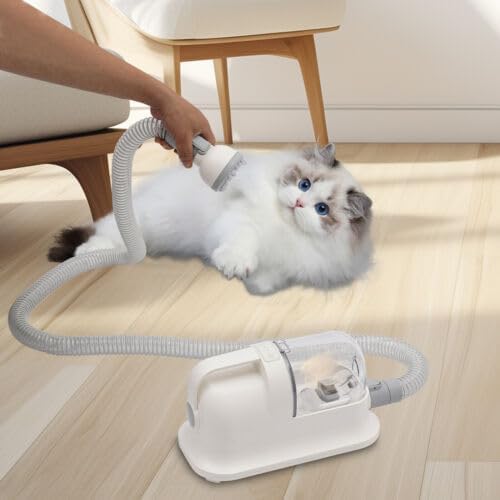 Pet Grooming Vacuum Clippers 11800Pa Low Noise Dog Cat Kit