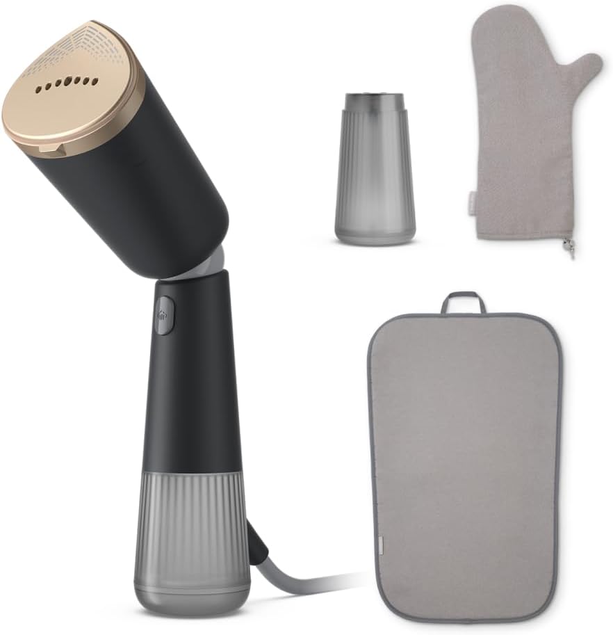 Handheld Clothes Steamer 1400W Fast Heat 24g Steam Compact