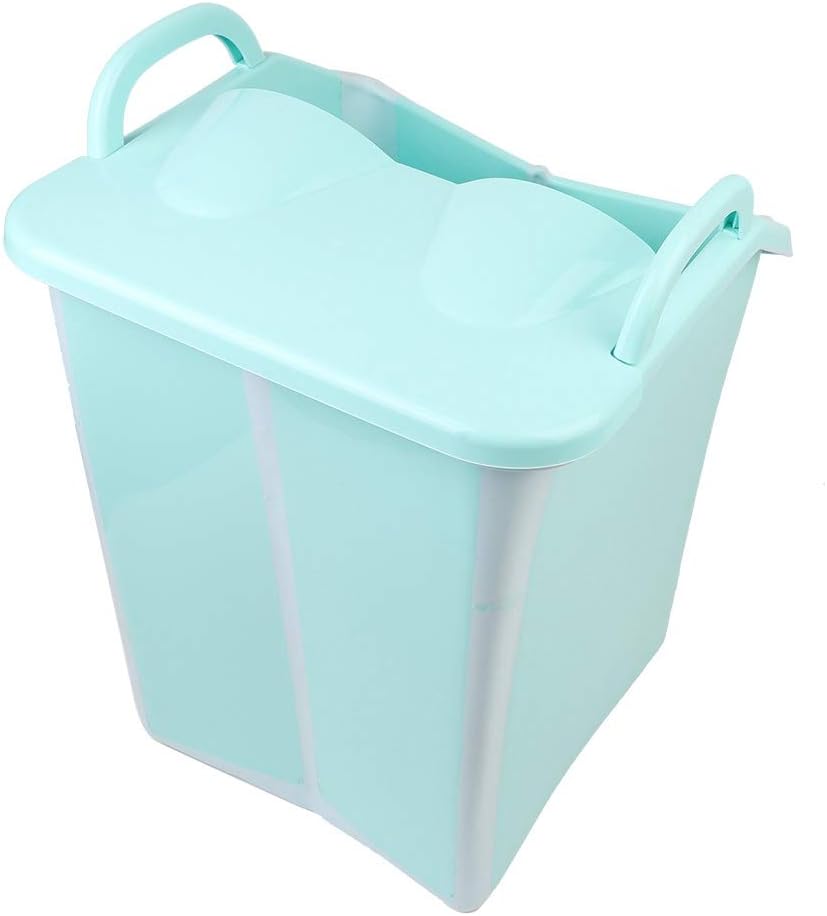 Foldable Foot Spa Bath Tub Massage Roller Deep Soak Portable Basin