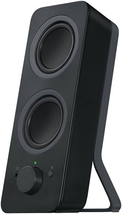 Bluetooth PC Speakers Stereo Desktop Audio 10W AUX Multi-Device