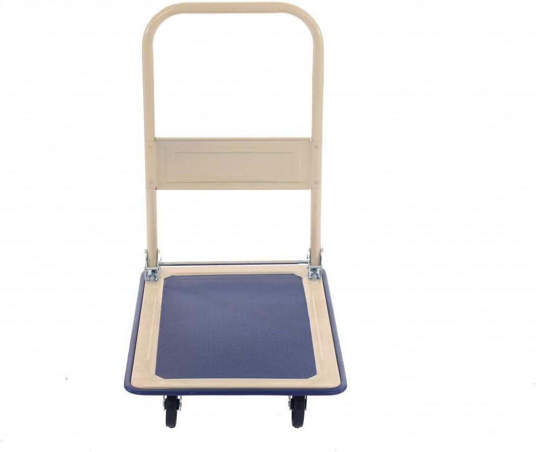Heavy Duty Platform Hand Truck Trolley 150KG Steel Blue