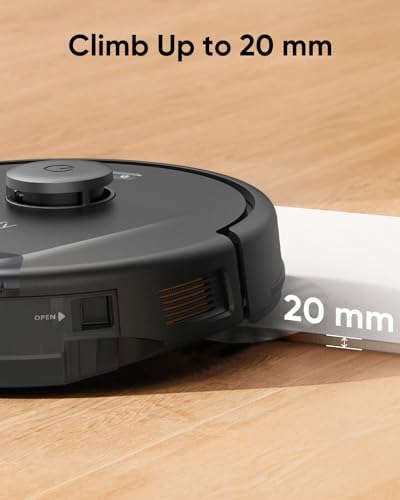 Robot Vacuum 5000Pa LiDAR Smart Mapping App Pet Hair + Body Scale