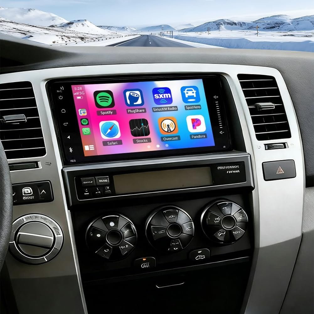 4+64G 7" Car Stereo for 4Runner 2003 - 2009 CarPlay GPS - Kwikley