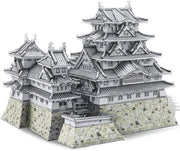 486pc 3D Metal Castle Puzzle Model Kit Stainless Steel Building Decor - Kwikley