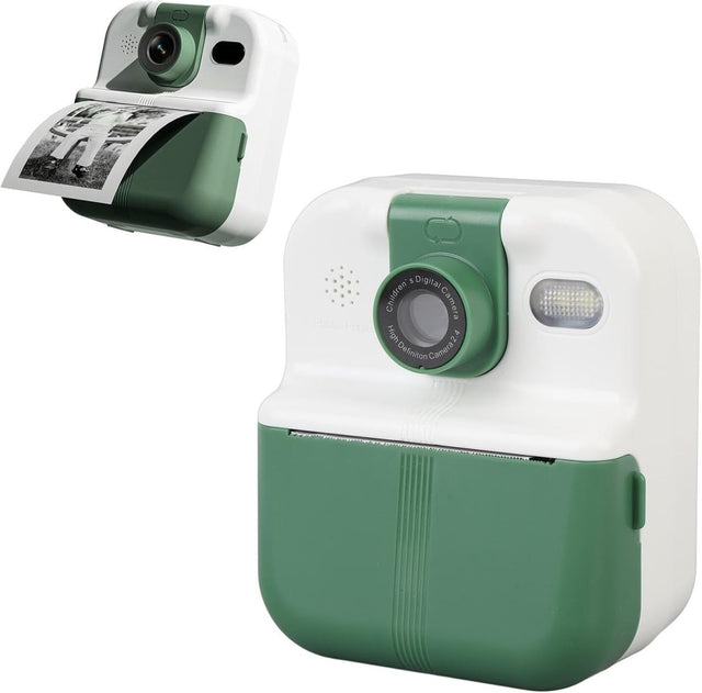 48MP Instant Print Camera 1080P HD Video Rotating Lens App Printing