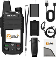 4G LTE WiFi Walkie Talkie Android GPS Global PTT Radio Long Range - Kwikley