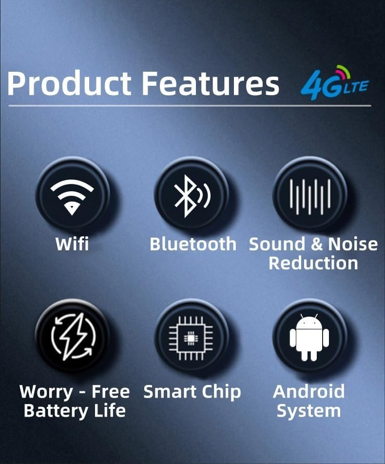 4G LTE WiFi Walkie Talkie Android GPS Global PTT Radio Long Range - Kwikley