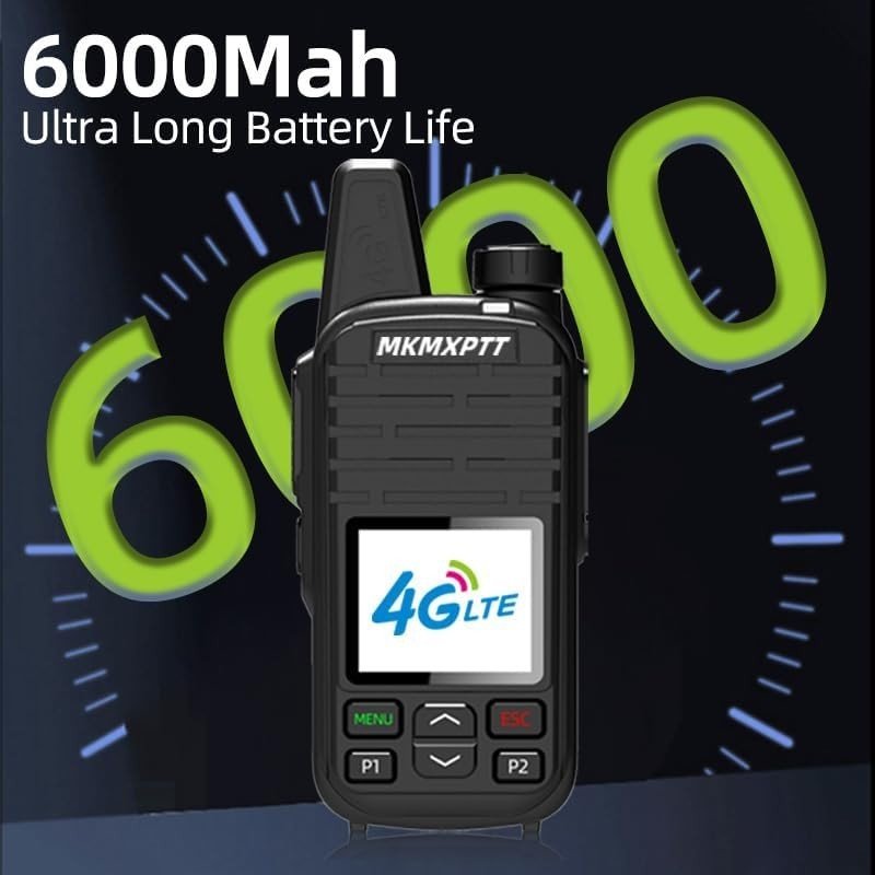 4G LTE WiFi Walkie Talkie Android GPS Global PTT Radio Long Range - Kwikley