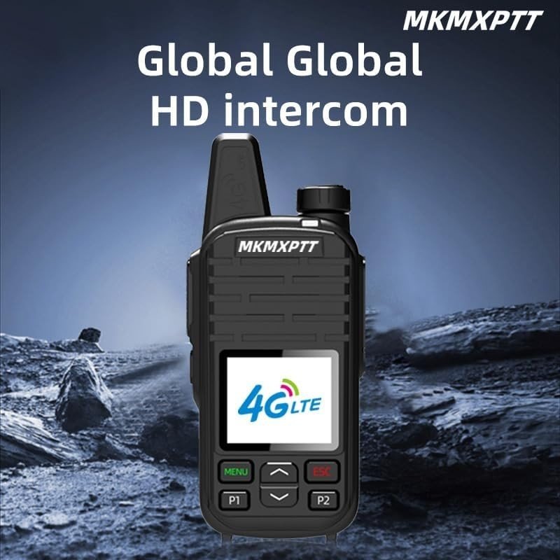 4G LTE WiFi Walkie Talkie Android GPS Global PTT Radio Long Range - Kwikley