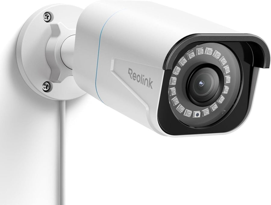 4K PoE Security Camera 8MP AI Human Vehicle Detection IP66 Audio - Kwikley