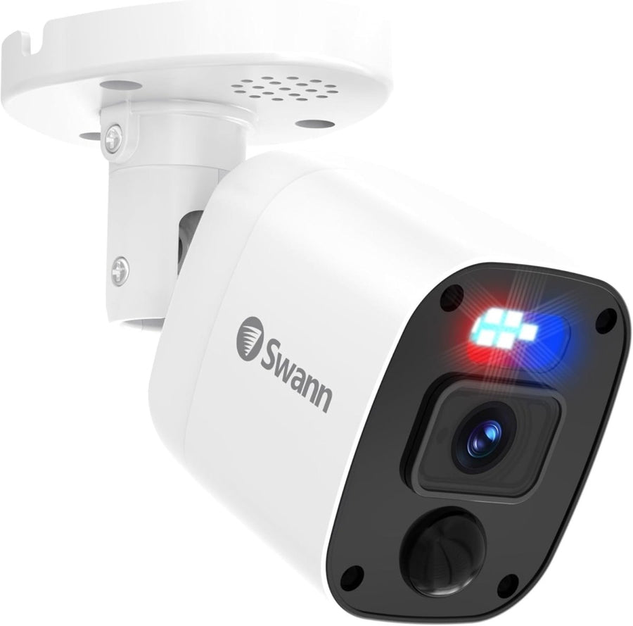 4K UHD Bullet Security Camera Spotlight Color Night Vision Audio IP66 - Kwikley