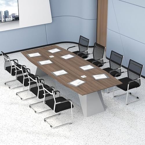 4x Mesh Conference Chairs Stackable Office 150kg - Kwikley