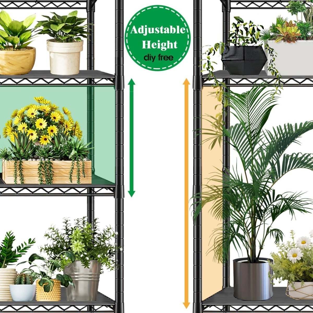 5 Tier Heavy Duty Storage Shelf 115x45x180cm Metal Rack - Kwikley