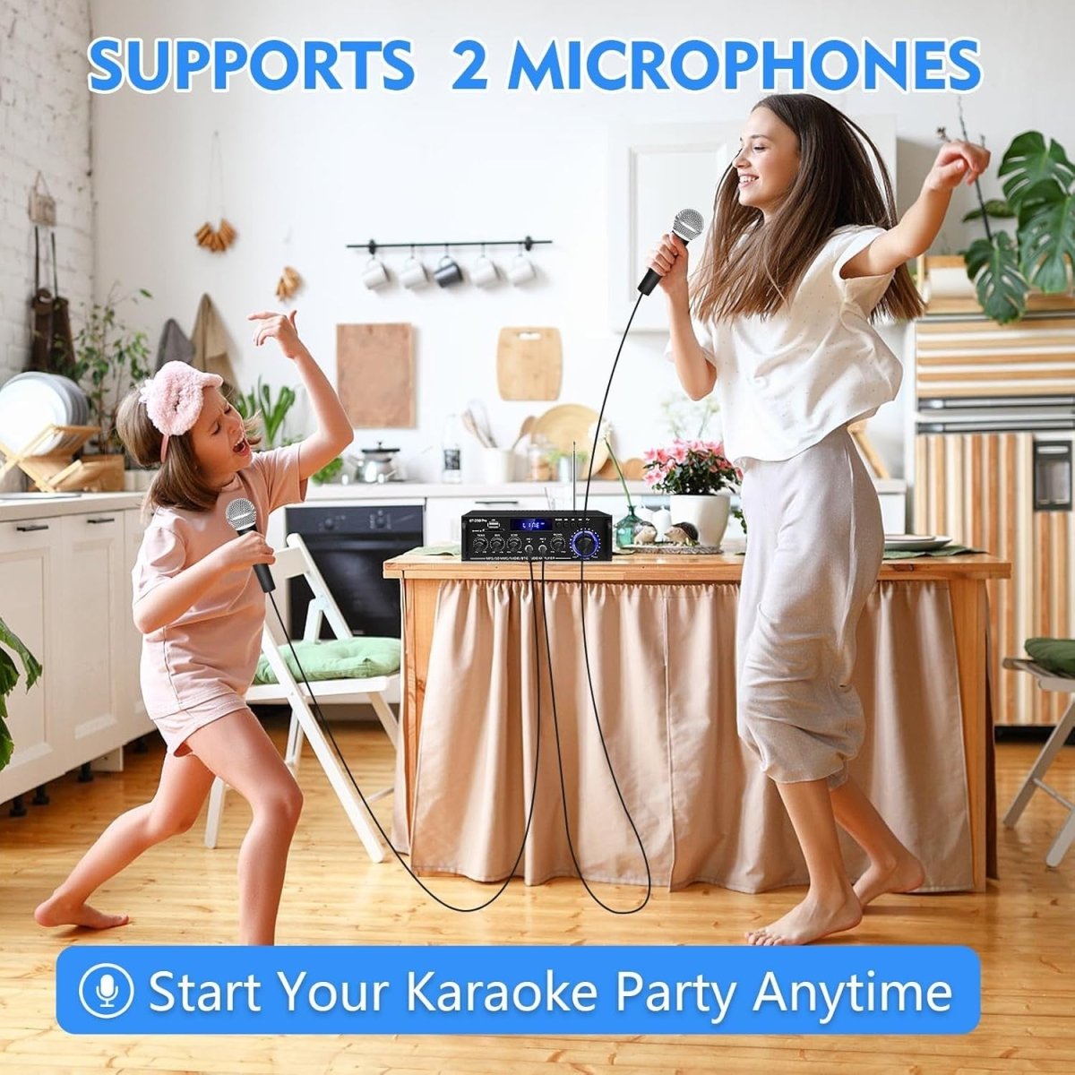 5.0 Bluetooth Speaker Receiver 298Pro 400W RMS Home Stereo - Kwikley