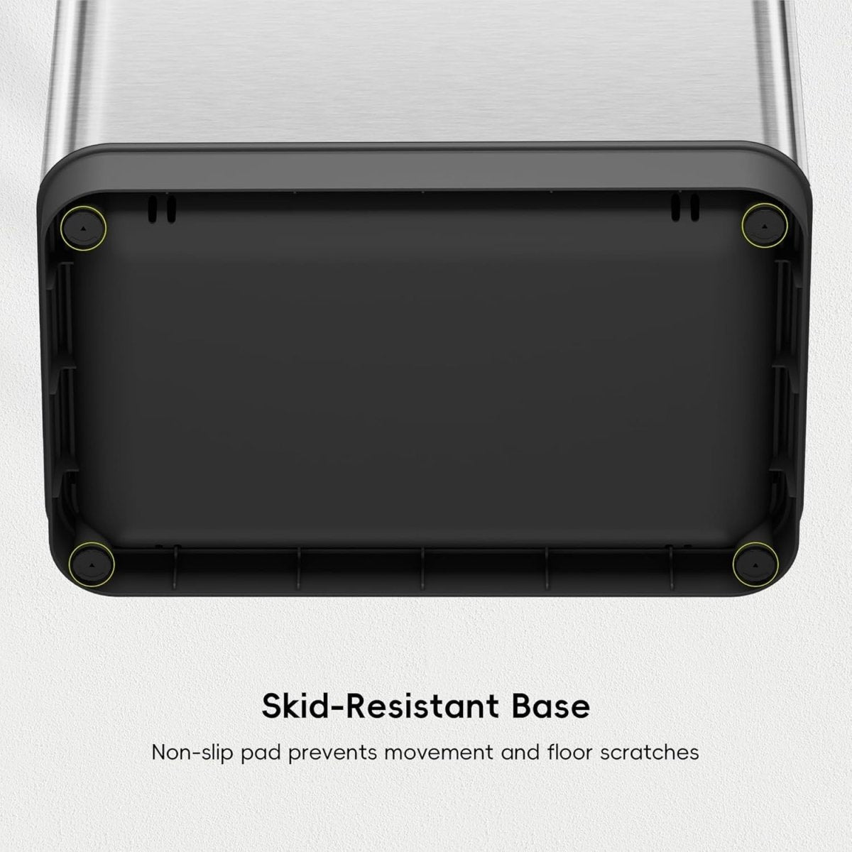 50L Motion Sensor Kitchen Bin Stainless Steel Soft Close - Kwikley