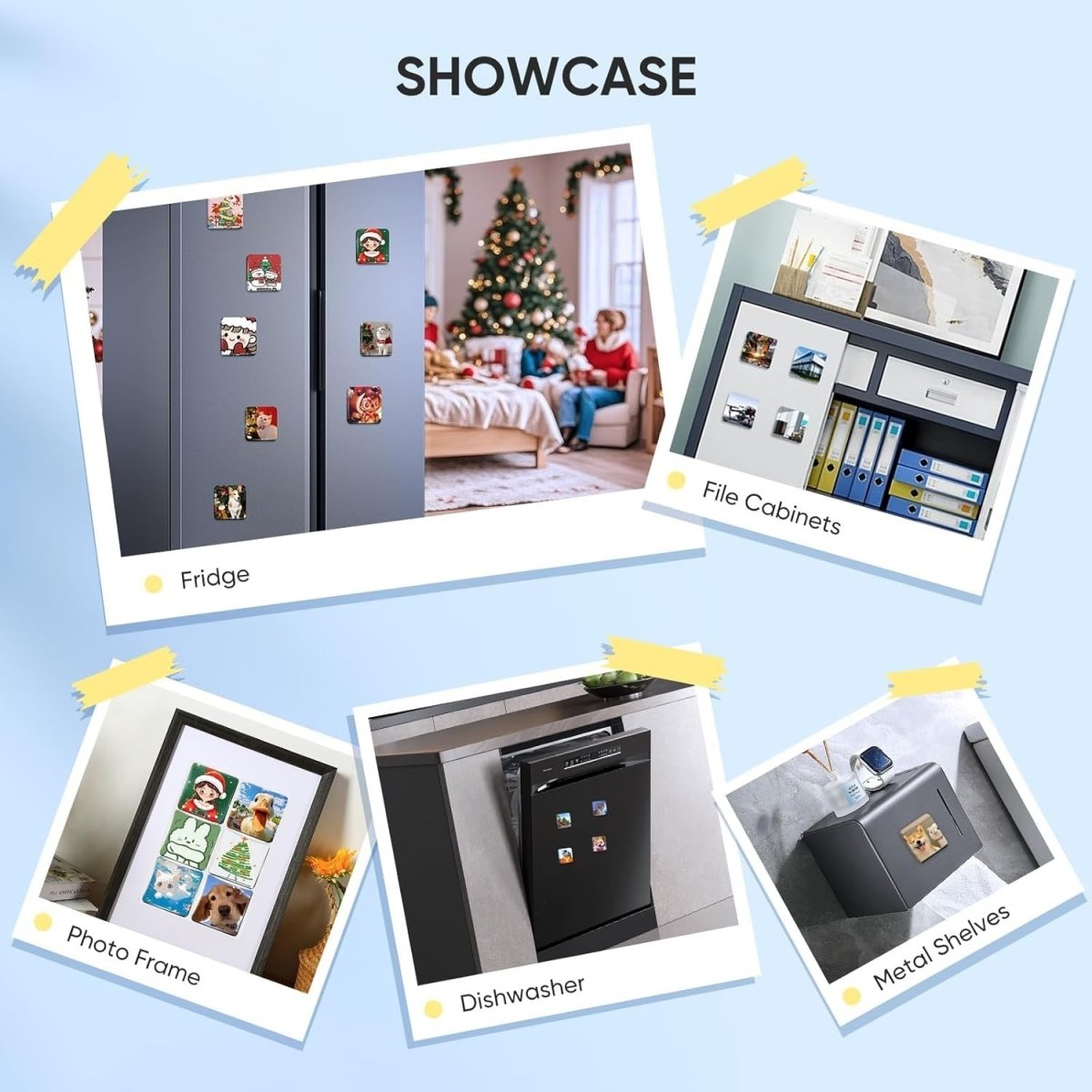 50mm Fridge Magnet Button Maker Press Kit DIY Photo Magnet Machine Set - Kwikley