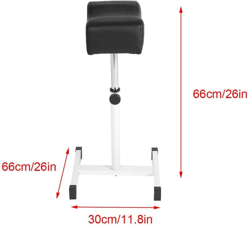 Adjustable Pedicure Foot Rest Stool Ergonomic Salon Spa Stand