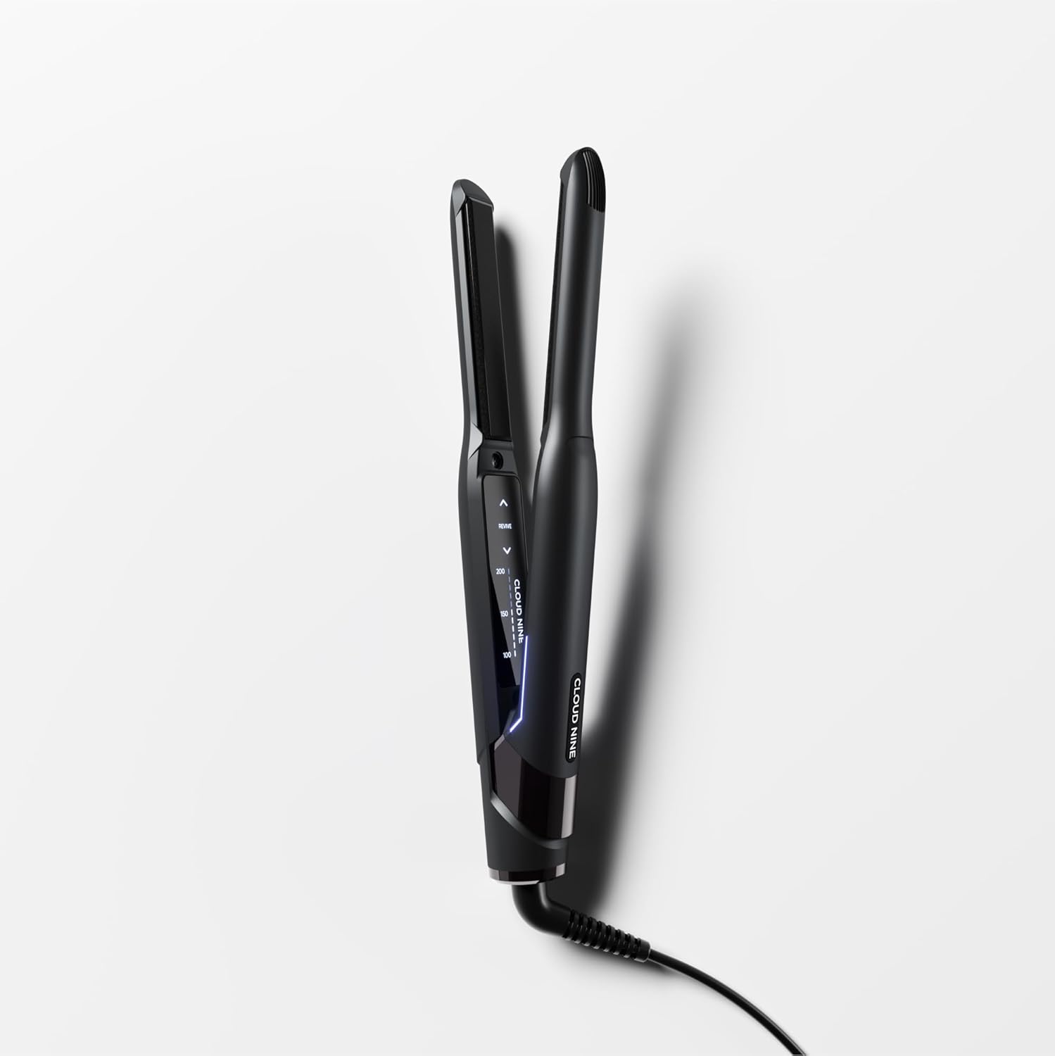 Slim Hair Straightener Mineral Plates Digital Temperature Control