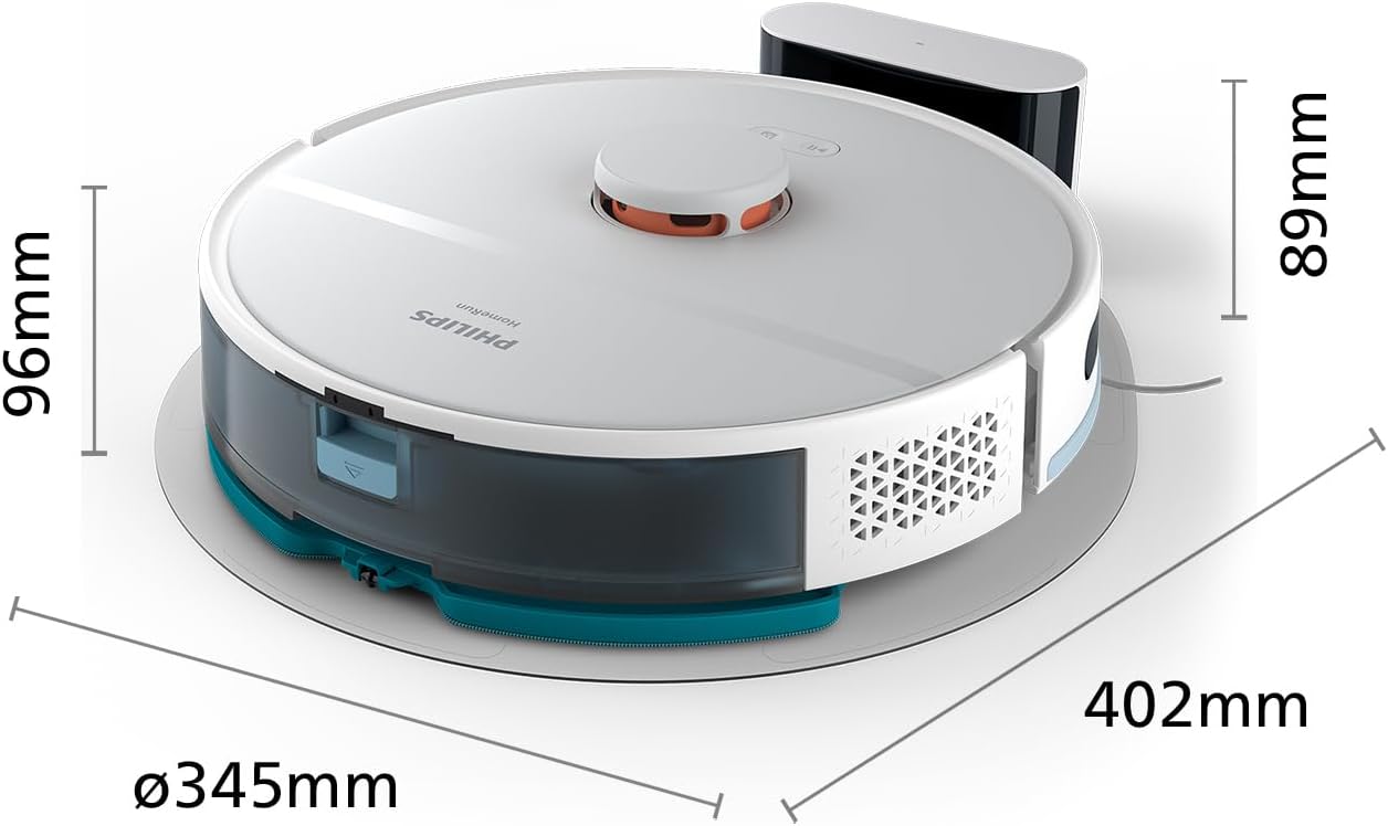 Robot Vacuum Mop 2700Pa LiDAR Mapping WiFi App Carpet Boost