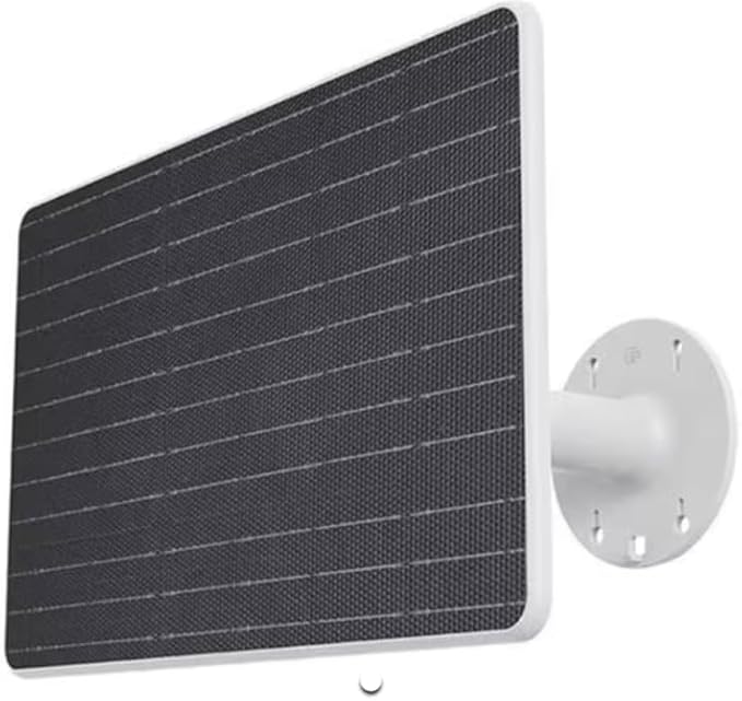 24W Solar Panel Battery Camera Dual USB IP65 Backup