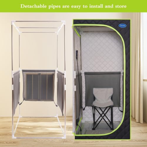 Portable Infrared Sauna Tent Home Spa Chair Heat Therapy