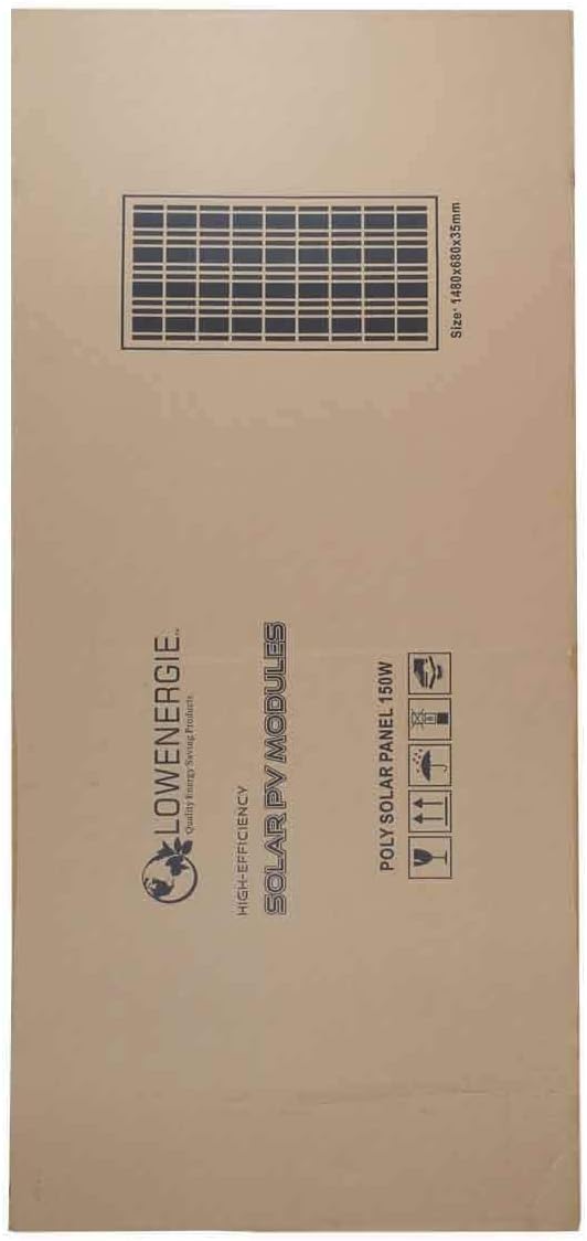 150W Polycrystalline Solar Panel Premium Caravan Boat RV