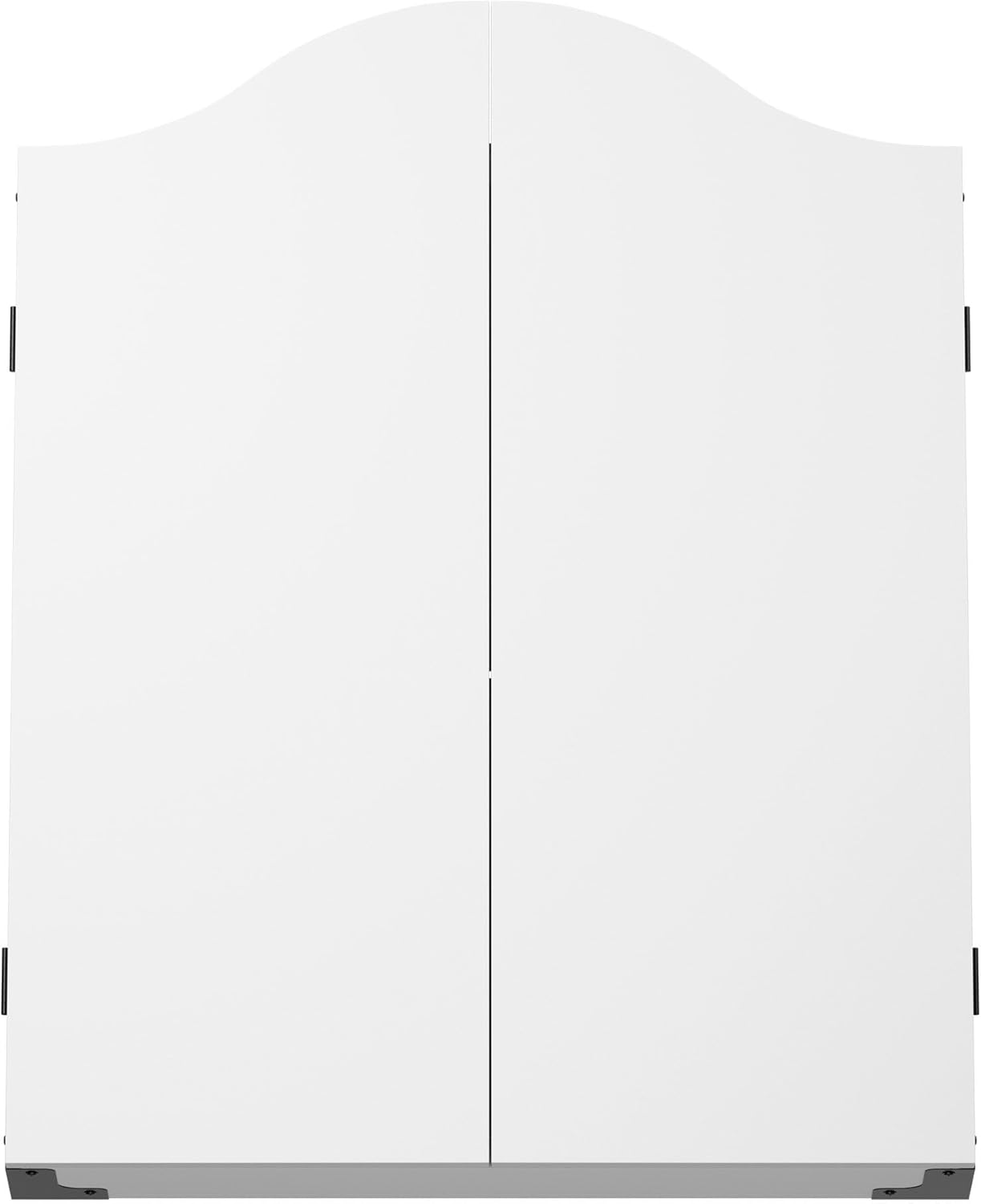 Dartboard Cabinet White Wall Mount Scoreboards Storage Case