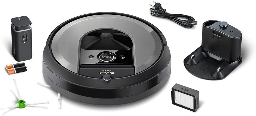 Robot Vacuum WiFi Smart Mapping Pet Hair Multi Surface Auto Clean