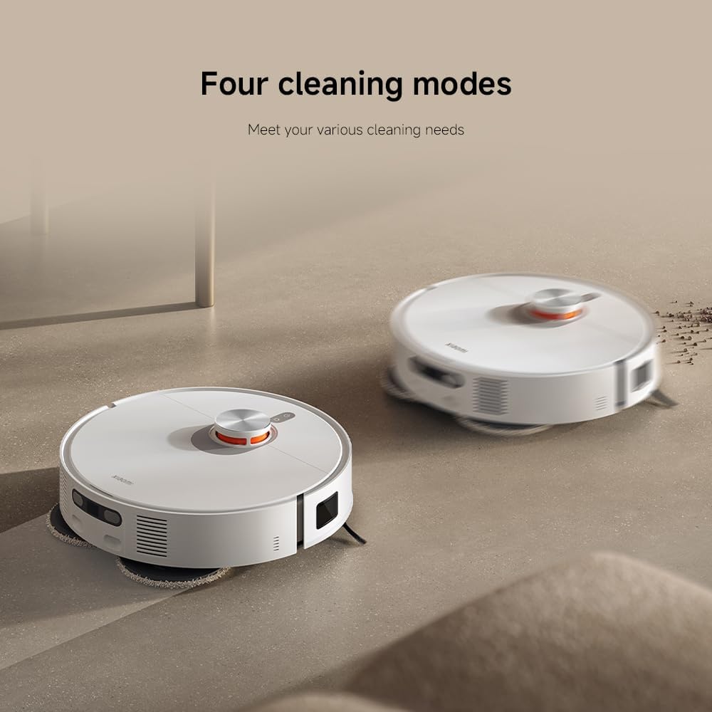 Robot Vacuum Mop Self Empty 7000Pa Auto Wash LiDAR WiFi
