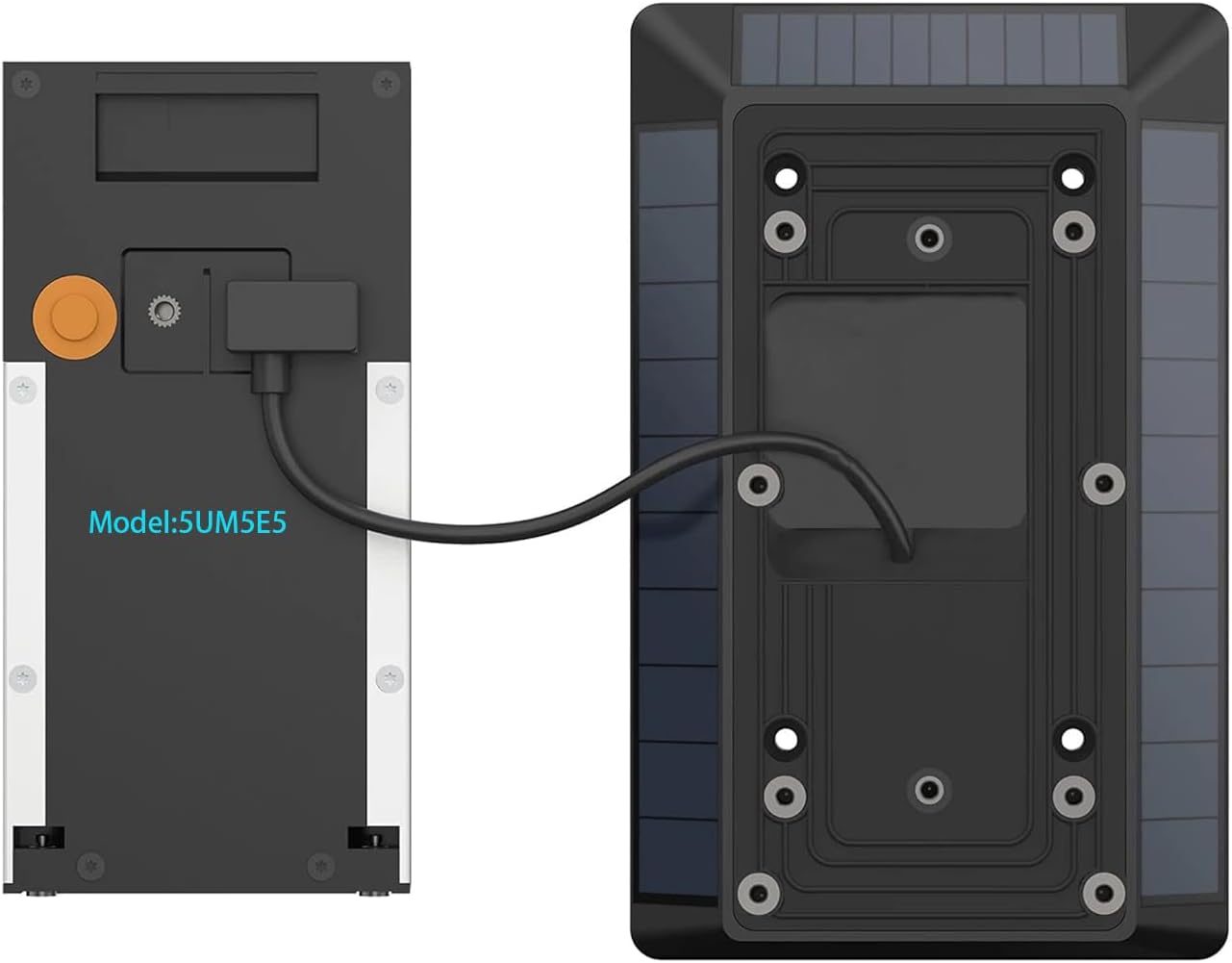 Solar Charger for Video Doorbell 2nd Gen Micro USB