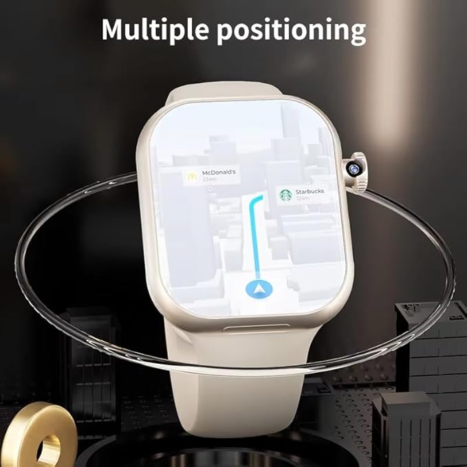 4G LTE Smart Watch 64GB Camera GPS AMOLED Black