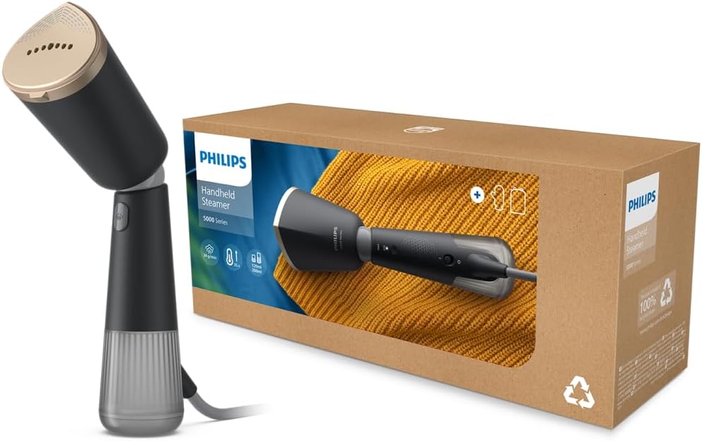 Handheld Clothes Steamer 1400W Fast Heat 24g Steam Compact