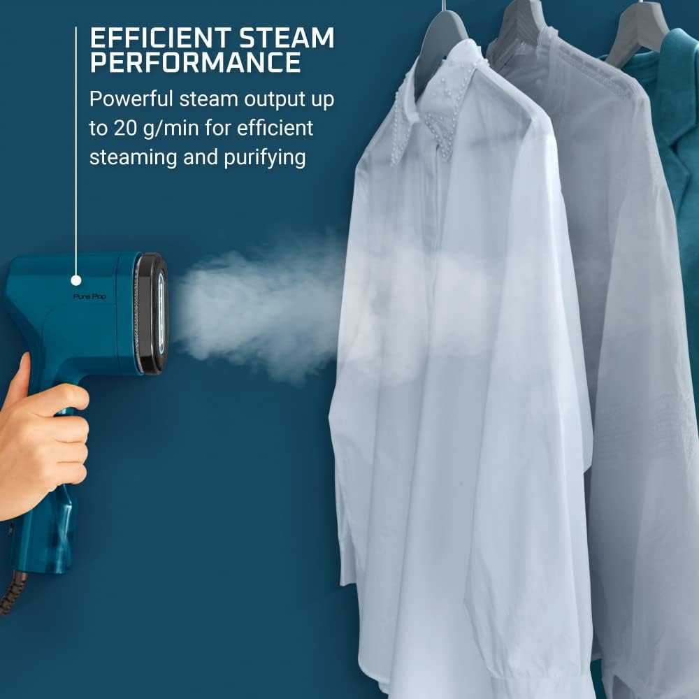 Slim Handheld Garment Steamer 1150W Fast Heat 15s Travel