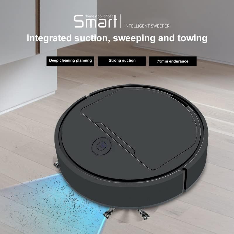 Handheld Robot Vacuum Cleaner 1000Pa Cordless Wet Dry Smart Touch