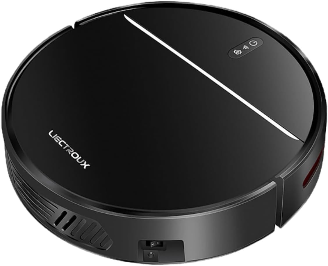 Robot Vacuum Mop 2500Pa WiFi App Smart Auto Clean HEPA Filter