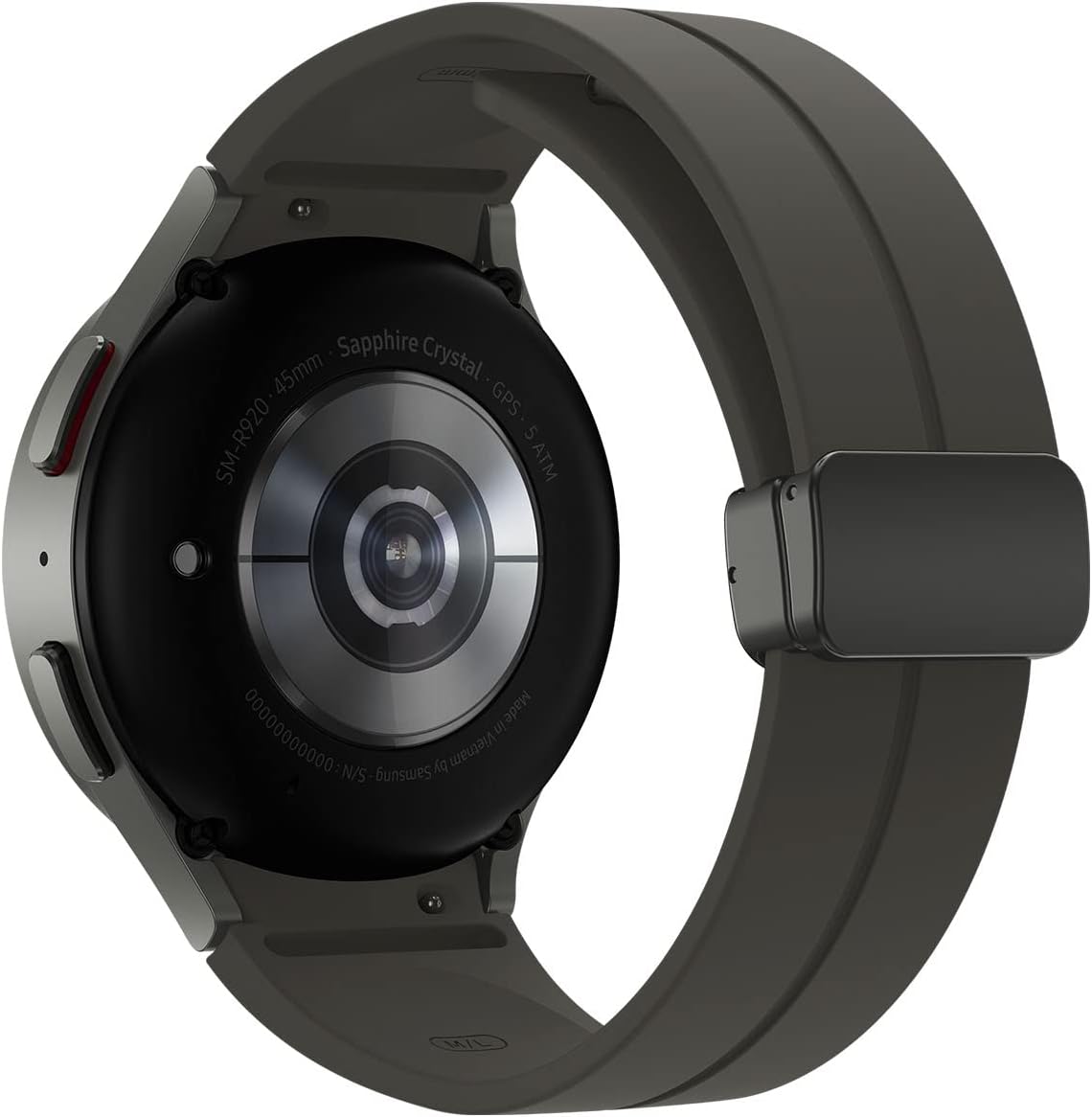 Pro GPS Smart Watch 45mm Titanium Health Fitness Tracker