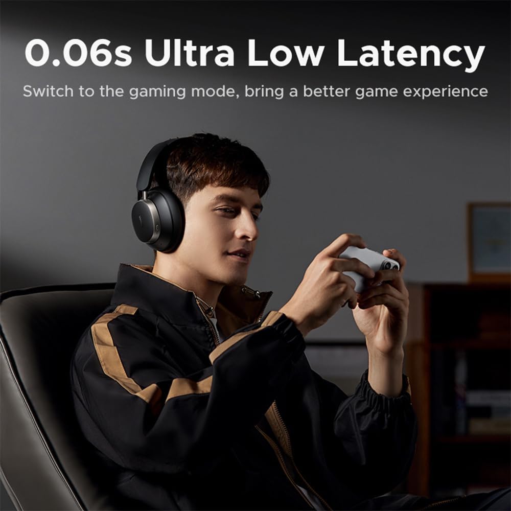 Wireless ANC Over Ear Headphones 120H Playtime Hi-Res LDAC