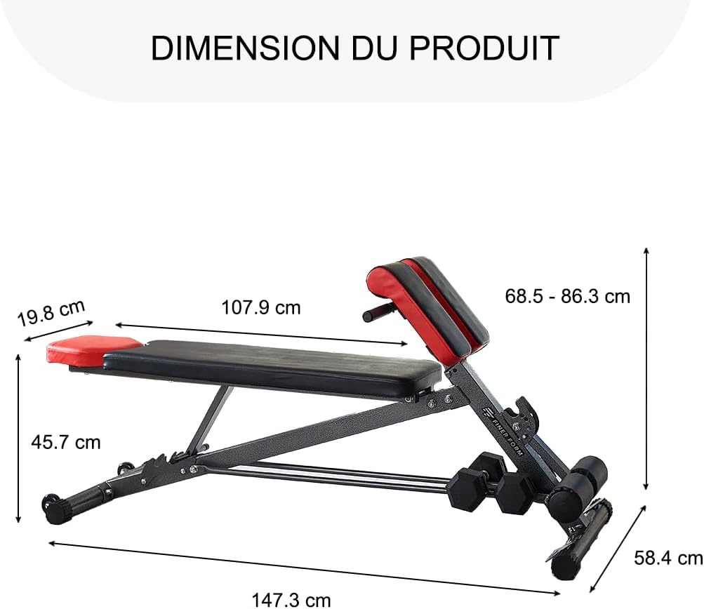 Multi Function Weight Bench Roman Chair Hyperextension Bench