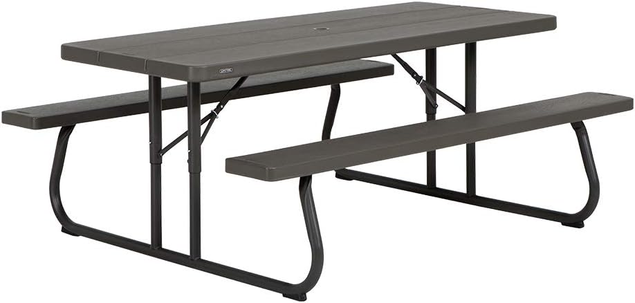 6FT Outdoor Picnic Table Bench Set Heavy Duty Garden Dining