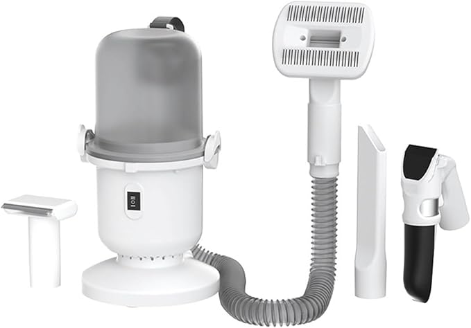 Dog Grooming Vacuum Kit 450W 9.89KPa Clipper Set 1.5L Quiet