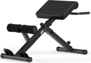 Foldable Roman Chair Hyperextension Bench Back Extension Glutes Core