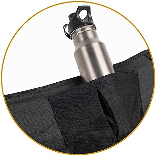 Black Folding Camping Chair Lightweight Backpacking Seat