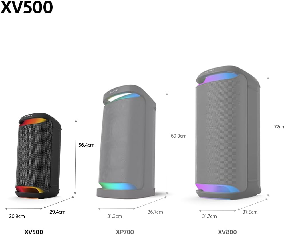 180W Bluetooth Party Speaker MEGA Bass 25H Play LED Karaoke