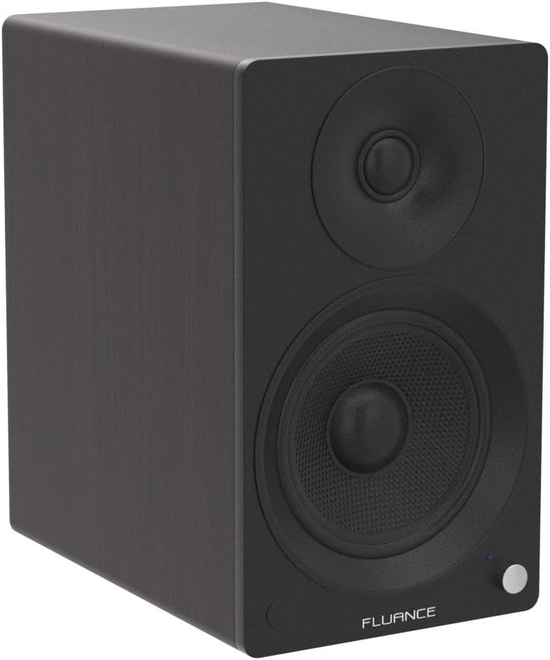 Active Bookshelf Speakers 90W Bluetooth 5 5 Inch HiFi RCA
